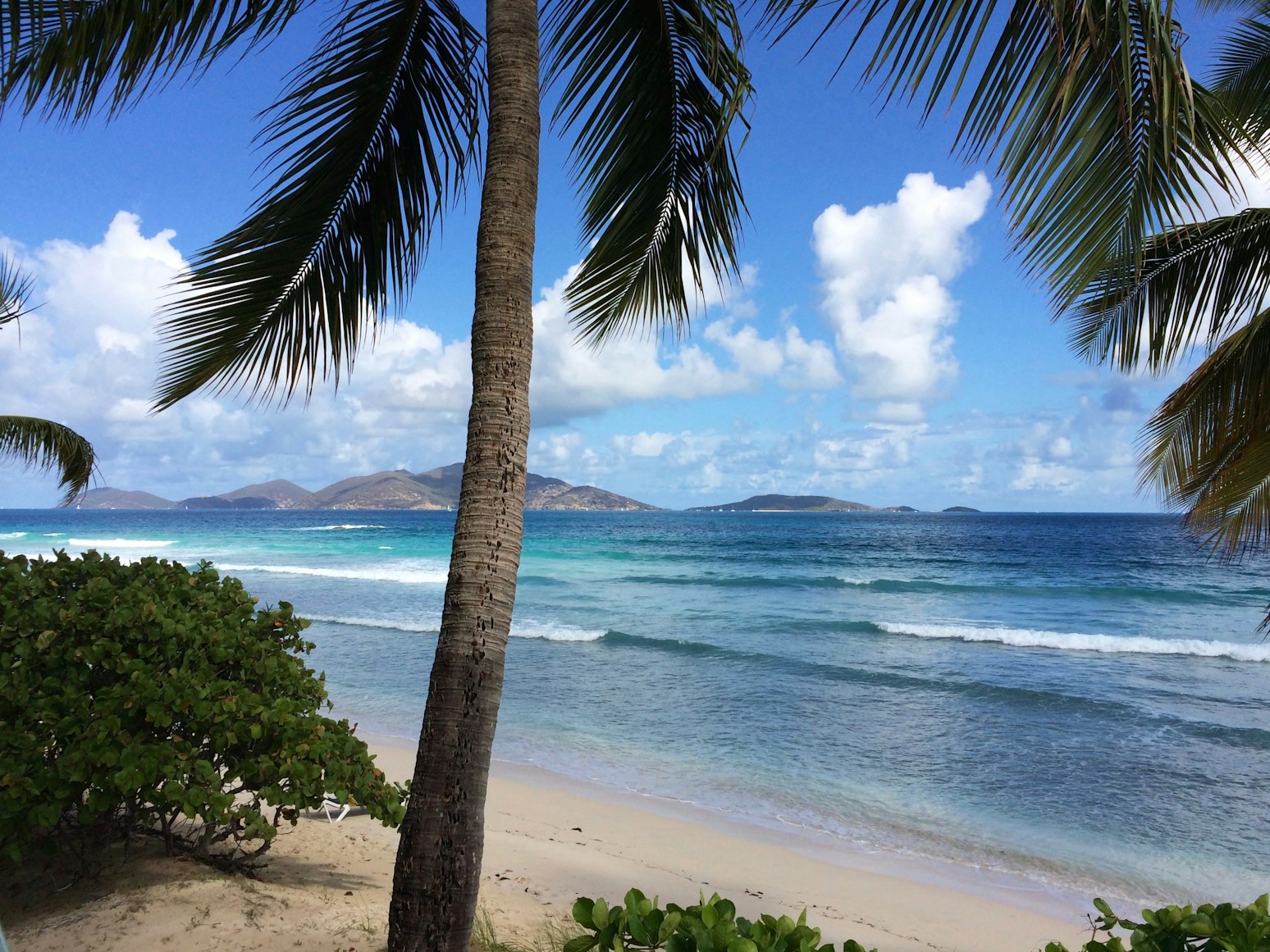 View of British Virgin Islands