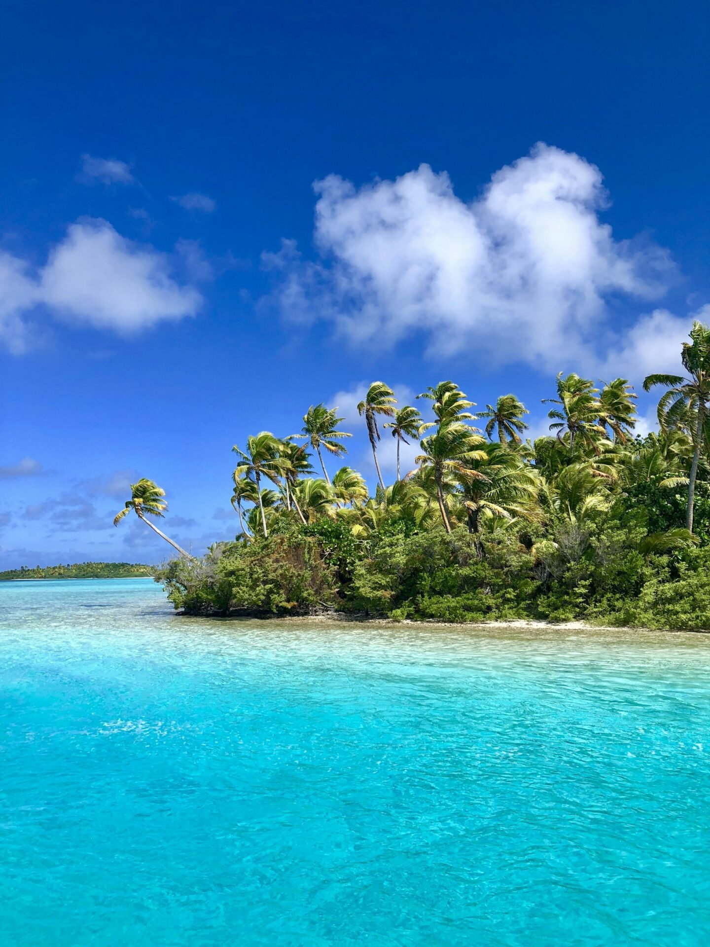 View of Cook Islands