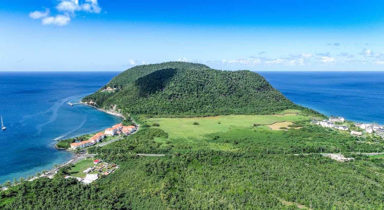 View of Dominica
