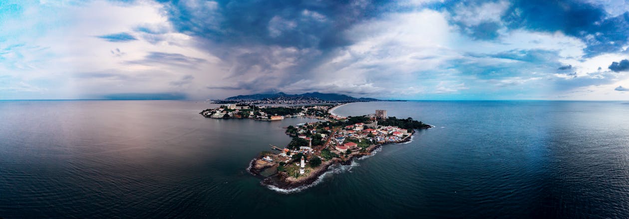 View of Equatorial Guinea