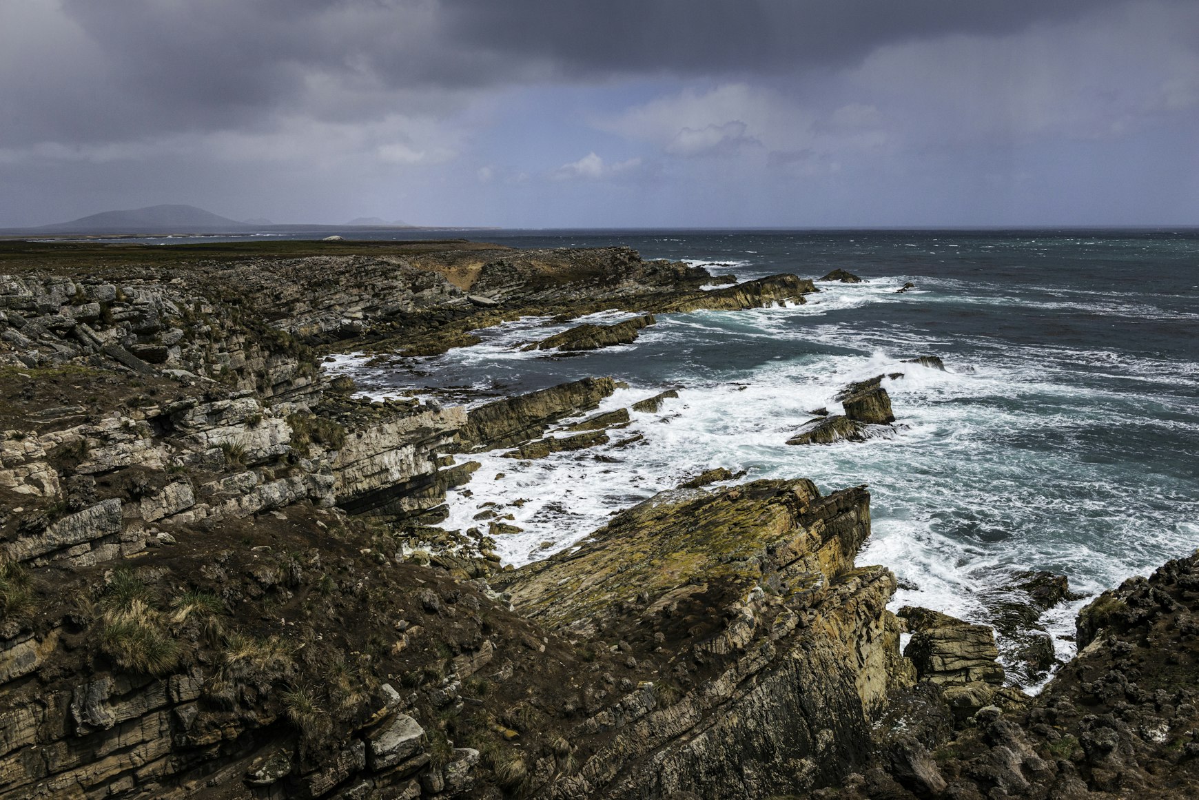 View of Falkland Islands