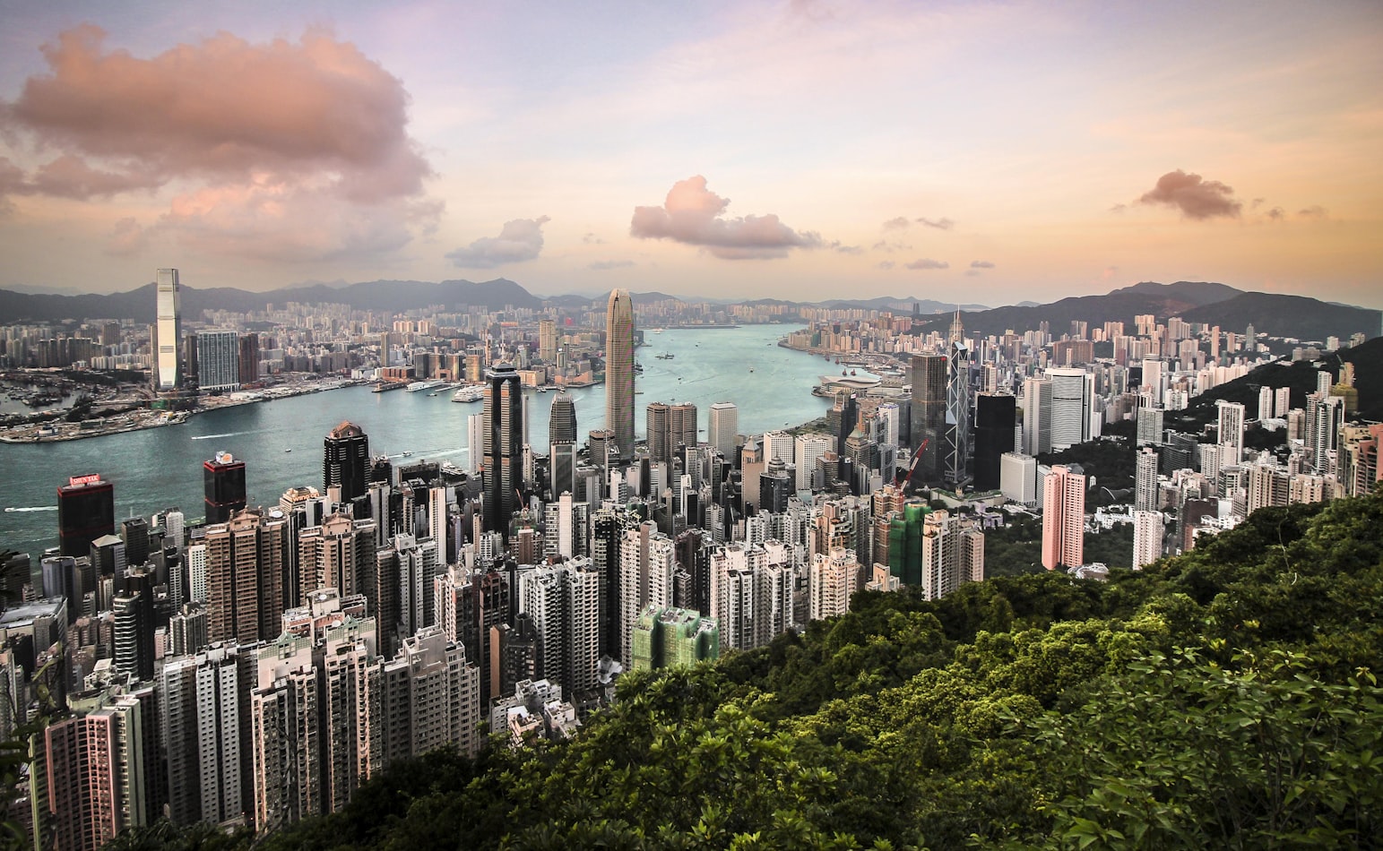 View of Hong Kong