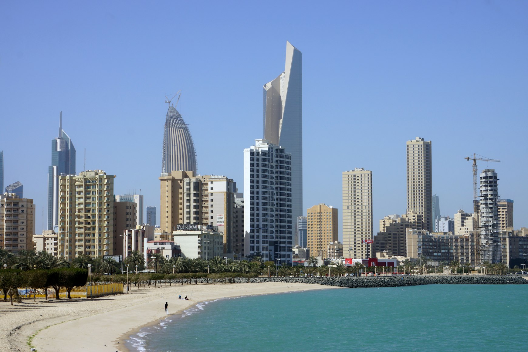 View of Kuwait