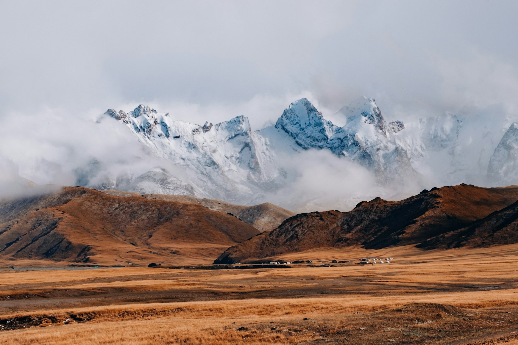 View of Kyrgyzstan