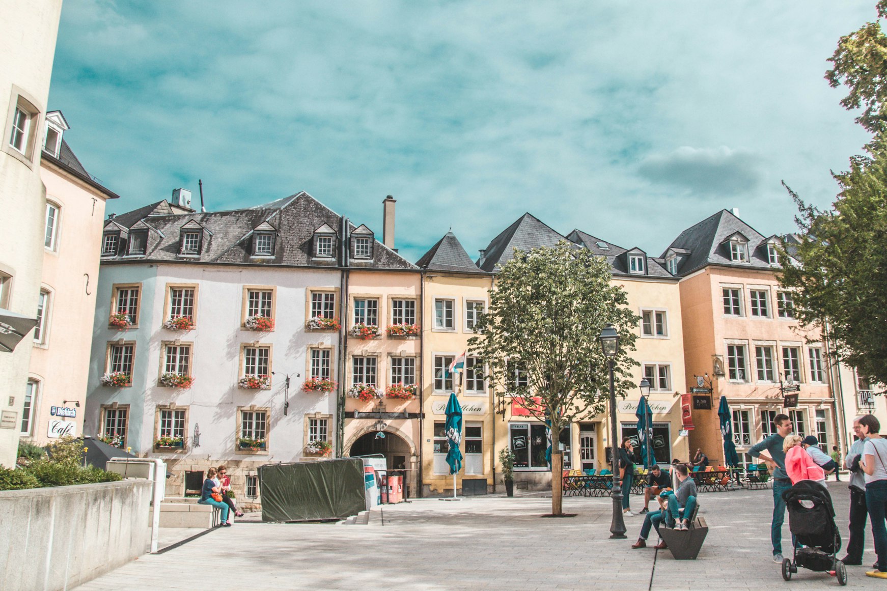View of Luxembourg