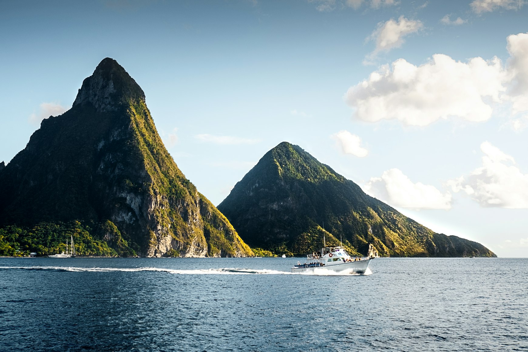 View of Saint Lucia