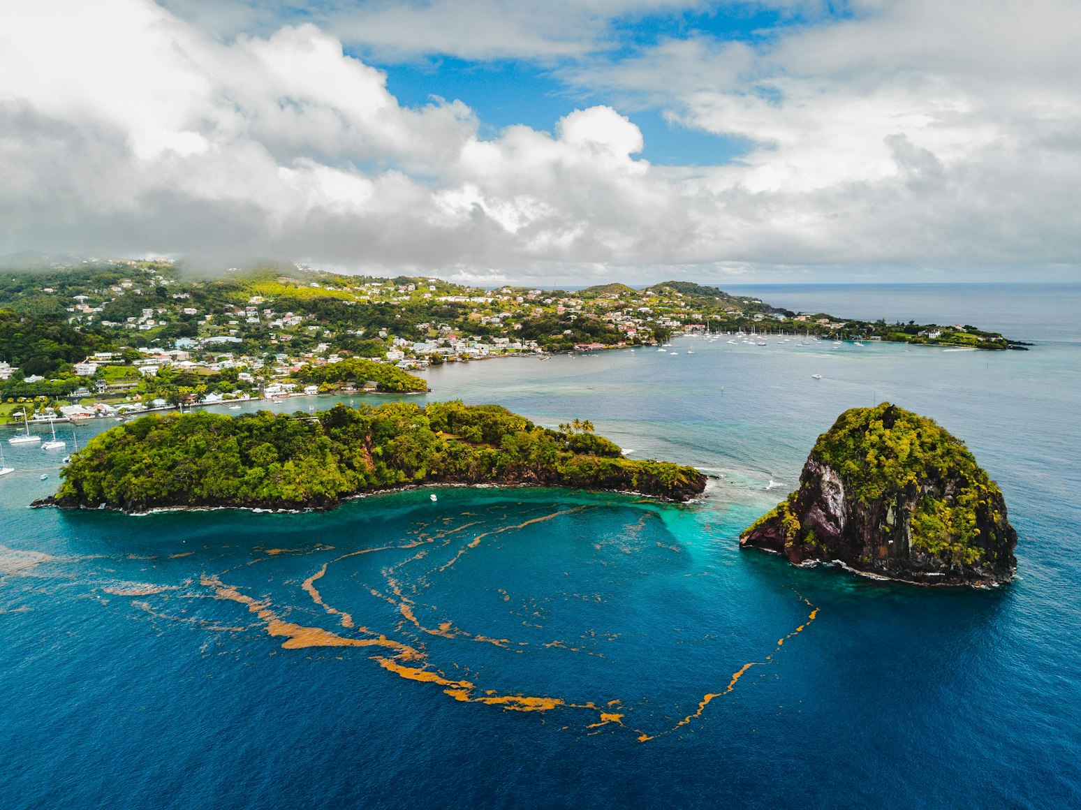 View of Saint Vincent and the Grenadines