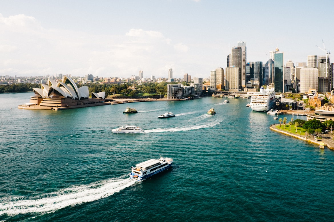 View of Australia