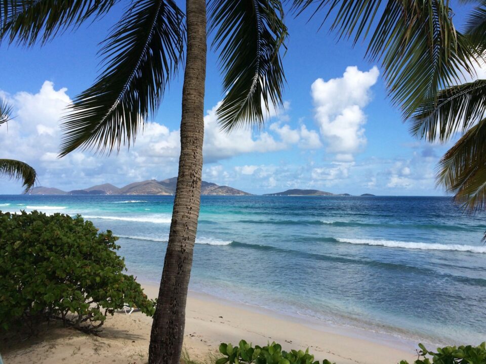 View of British Virgin Islands