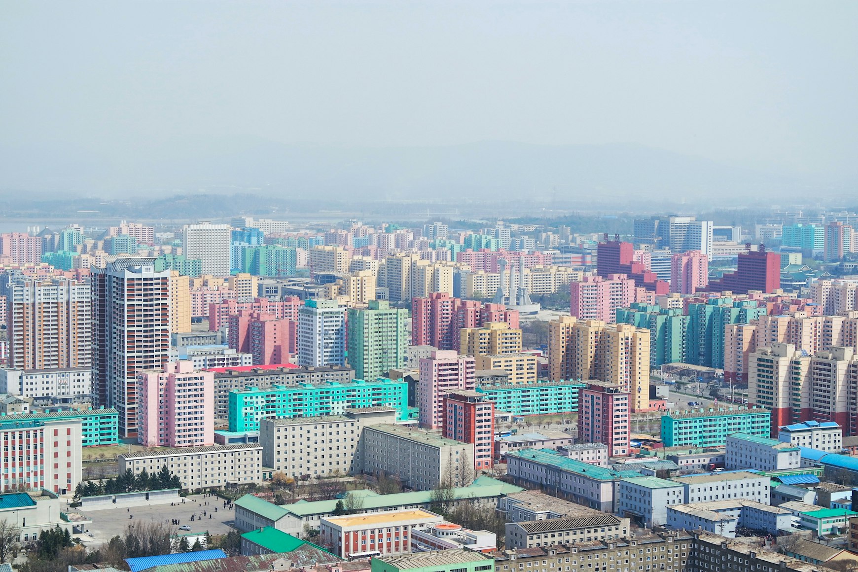 View of North Korea