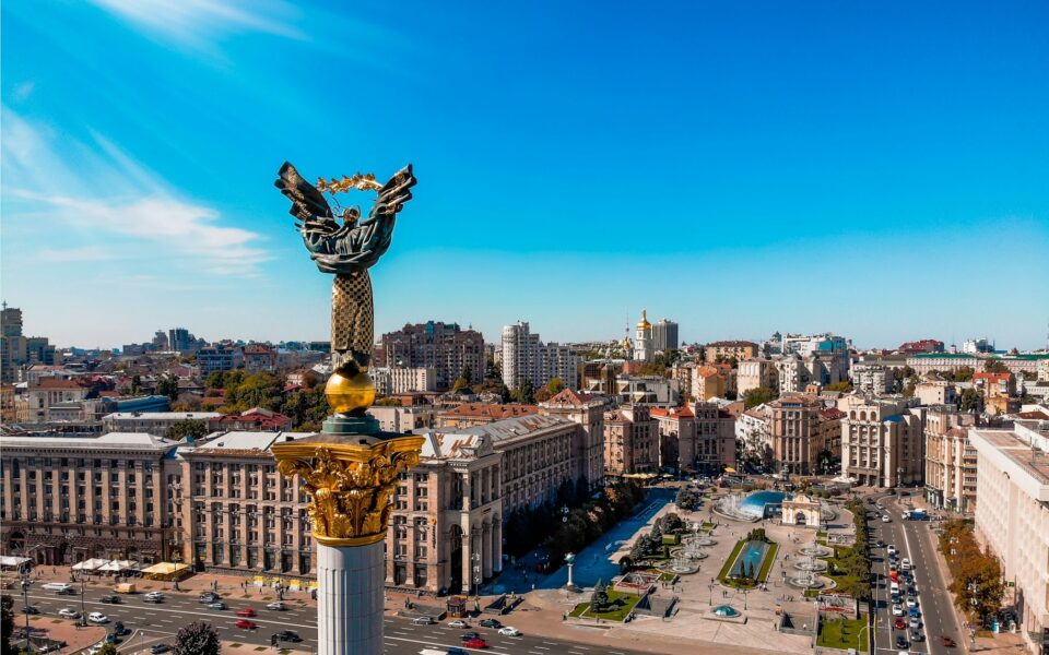 View of Ukraine
